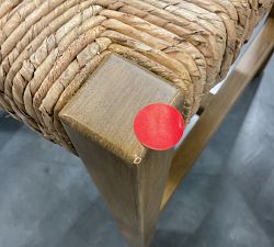 Open Box: Malibu Woven Dining Chair - Honey
