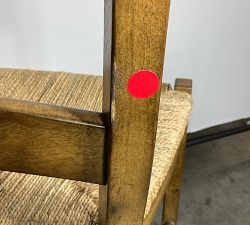 Open Box: Radcliffe Woven Counter Stool (24") - Weathered Chestnut