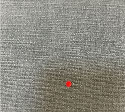 Open Box: Turner Ottoman without Nailheads - Performance Casual Chenille Slate