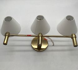 Open Box: Everett Triple Sconce (24") - Aged Brass