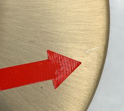 Open Box: Fraser Metal Sconce (11") - Satin Brass