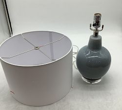 Open Box: Bantam Ceramic Table Lamp (22") - Blue