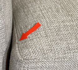 Open Box: Belen Swivel Armchair - Performance Textured Chenille Oatmeal