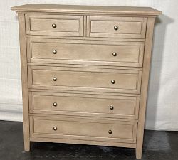 Open Box: Hudson 6-Drawer Tall Dresser (42") - Seadrift, Antique Bronze Knobs
