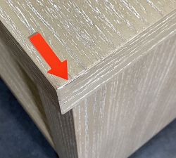 Open Box: Modern Farmhouse Square Side Table (24") - Fog
