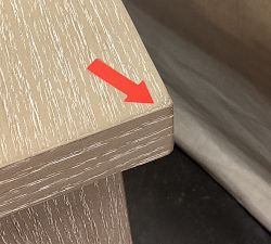 Open Box: Modern Farmhouse Square Side Table (24") - Fog