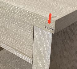 Open Box: Modern Farmhouse Square Side Table (24") - Fog