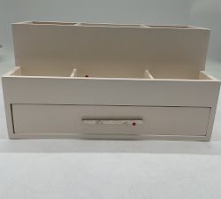 Open Box: Stella Beauty Organizer (14"W x 7.5"H) - Dutch White