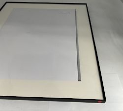 Open Box: Stowe Modern Metal Frame, 24" x 30" (18" x 24" Opening) - Black