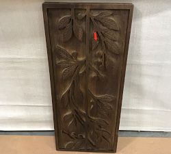 Open Box: Wood Carved Wall Art, Square (34"SQ)