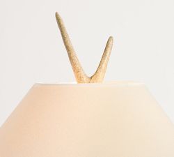 Faux Antler Floor Lamp (64")