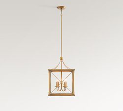 Georgia Metal Lantern Pendant (15")