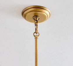 Georgia Metal Lantern Pendant (15")