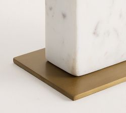 Windham Stone Block Table Lamp (21")