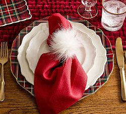 Pom Pom Napkin Rings - Set of 4