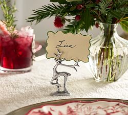 Prancing Stag Place Card Holders - Set of 4