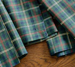 Rawlins Plaid Cotton Napkins - Set of 4