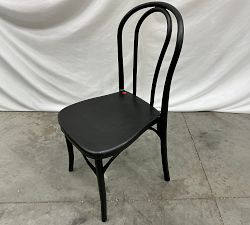 Open Box: Lucia Outdoor Bistro Dining Chair - Black