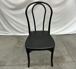 Open Box: Lucia Outdoor Bistro Dining Chair - Black