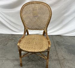 Open Box: Rossini Rattan Dining Chair - Antique