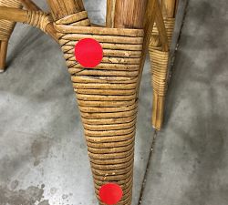 Open Box: Rossini Rattan Dining Chair - Antique