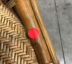 Open Box: Rossini Rattan Dining Chair - Antique