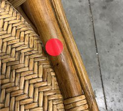Open Box: Rossini Rattan Dining Chair - Natural Antique Finish