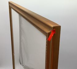 Open Box: Blaire Beveled Frame (24"Sq, 8"x10" Opening) - Gold