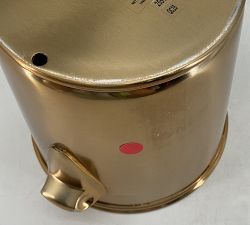 Open Box: Harrison Ice Bucket with Tongs - Gold