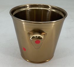 Open Box: Harrison Ice Bucket with Tongs - Gold