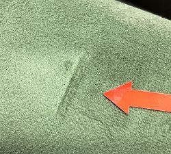 Open Box: Hyde Swivel Armchair - Performance Everydayvelvet Fern