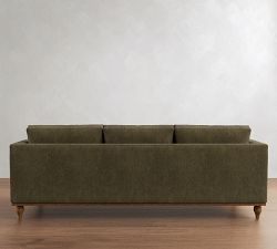 Jake Turned Leg Sofa (64"&ndash;120")