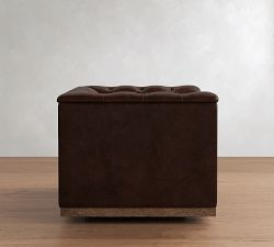 Prescott Leather Swivel Chair