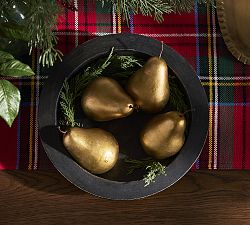 Gold Pear Vase Filler