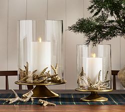Metallic Glitter Antler Vase Filler