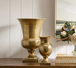 Antique Brass Vase