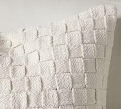 Basketweave Pillow Cover