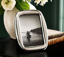 Chris Loves Julia Rounded Silver Frame