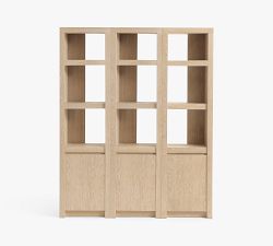 Newport Shelf with Cabinet (65"-86")