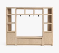 Newport 4-Piece Entryway Set with Storage Bench (99")