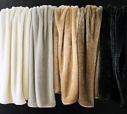 Faux Fur Shearling Throw