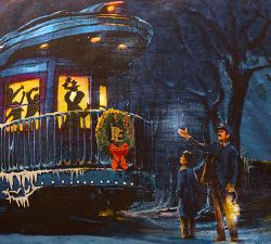The Polar Express™ Light Up Lumbar Pillow Cover