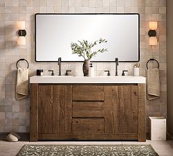 Rockport Double Sink Vanity (60"-72")