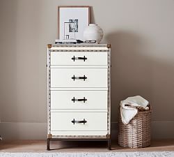 Ludlow Trunk 4-Drawer Tall Dresser (30")