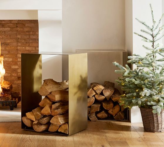 Modular Log Holder | Pottery Barn
