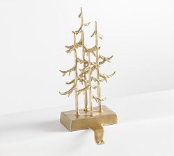 Rustic Trees Stocking Holder