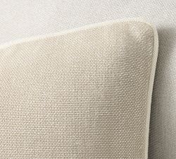 Everyday Linen Reversible Piped Pillow Cover