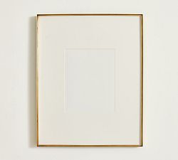 Open Box: Stowe Modern Metal Frame (16"W x 19.75"L) - Antique Brass