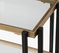 Keller Glass Console Table (54")