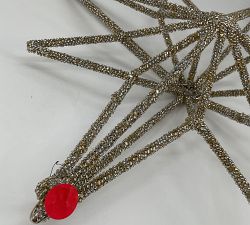 Open Box: Oversized Star Tree Topper - Gold/Silver